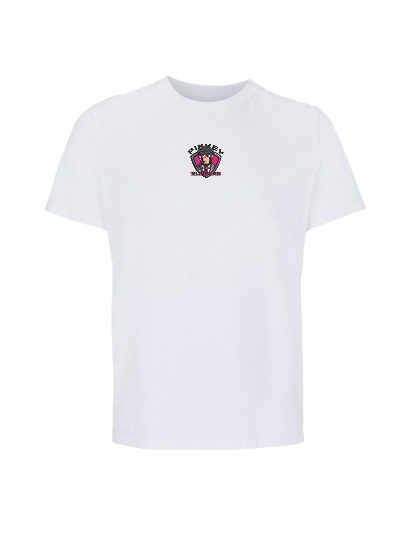HK Pinkey Blinders kokvilnas t-krekls ar apdruku balts #1