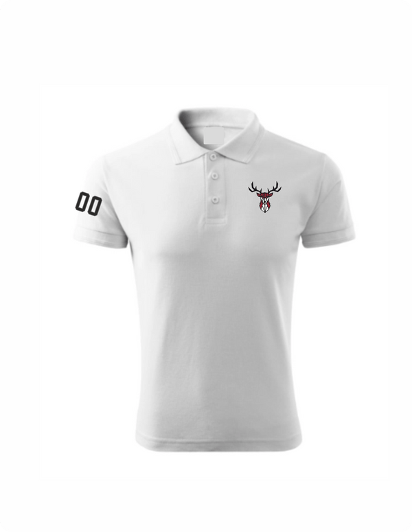 HK  Sēli polo krekls ar izšuvumu balts