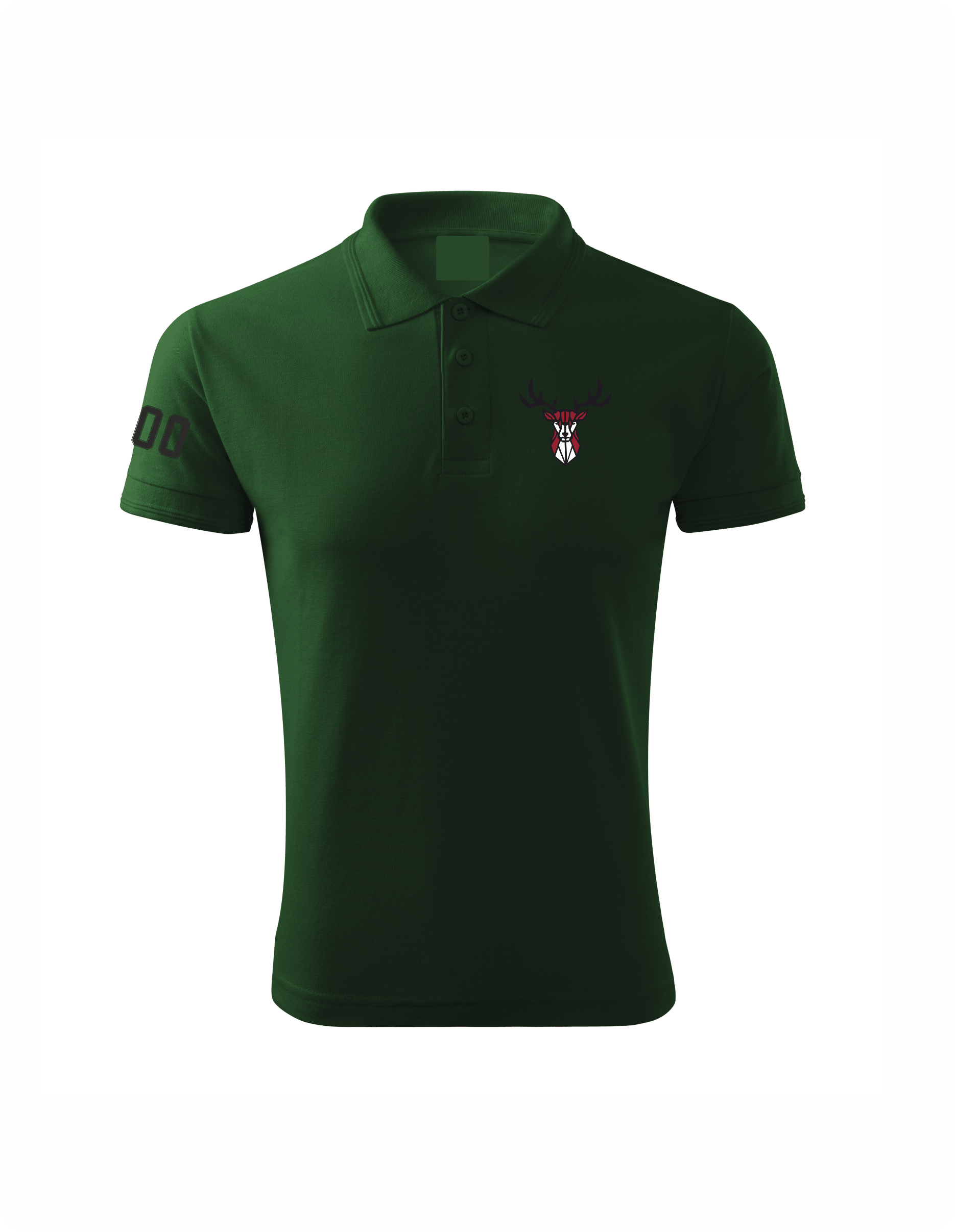 HK  Sēli polo krekls ar izšuvumu zaļš