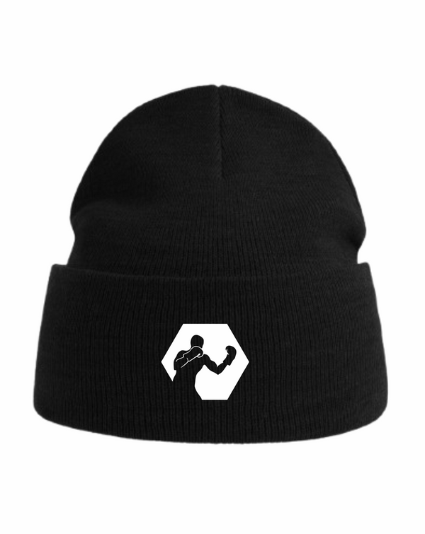 LNK Boxing ziemas cepure  melna  garais modelis
