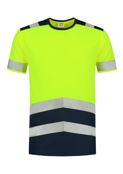 Unisex t-krekls High Vis Bicolor T01 fluorescent yellow