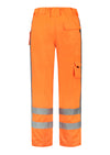 Unisex bikses RWS WORK PANTS T65 fluorescent orange