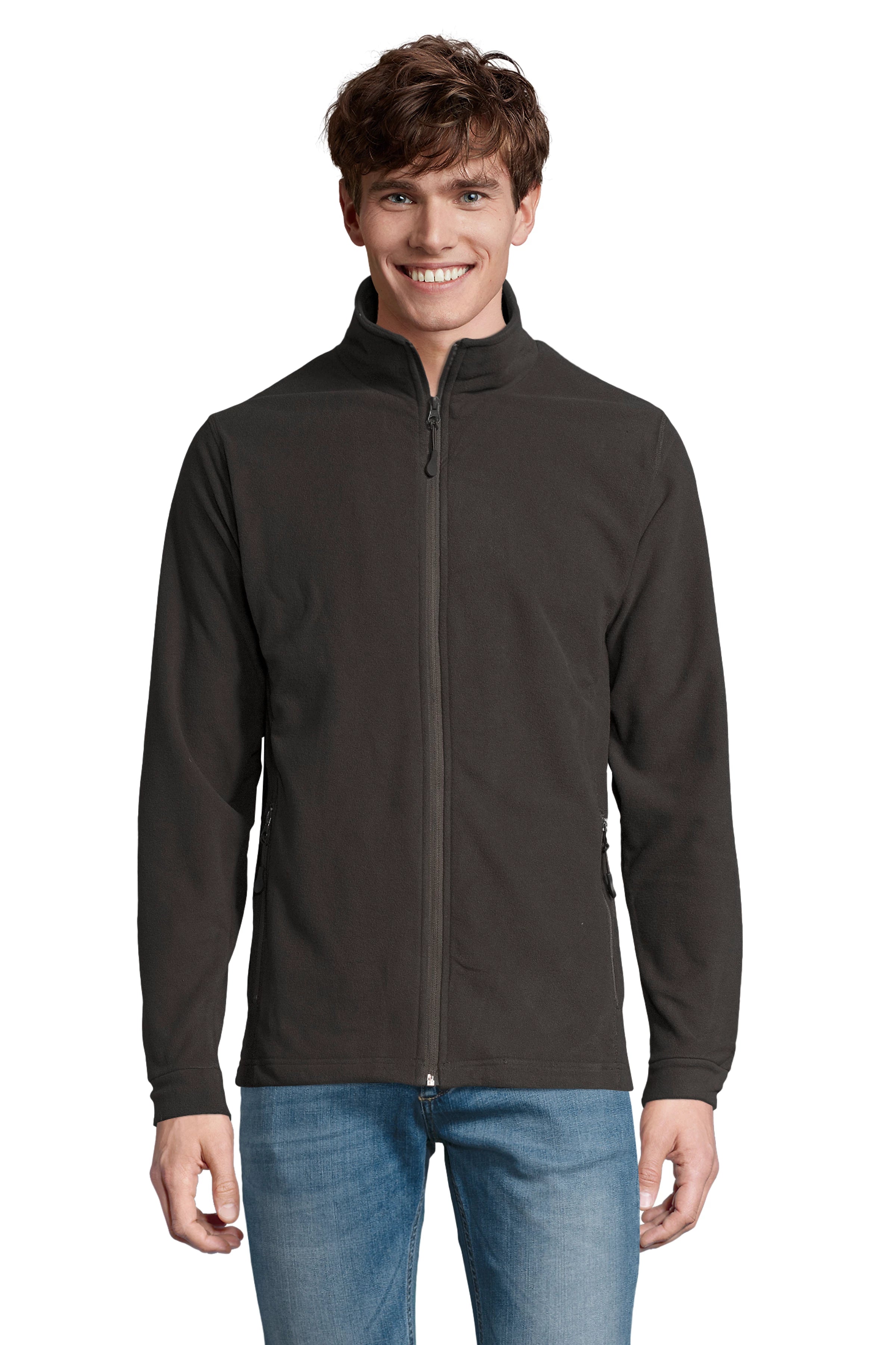 Flīša jaka NOVA MEN slate blue/grey
