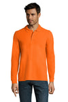 Vīriešu polo krekls SOL'S PERFECT LSL Orange
