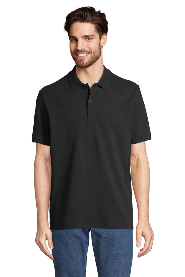 Unisex polo krekls SOL'S PEGASE melns