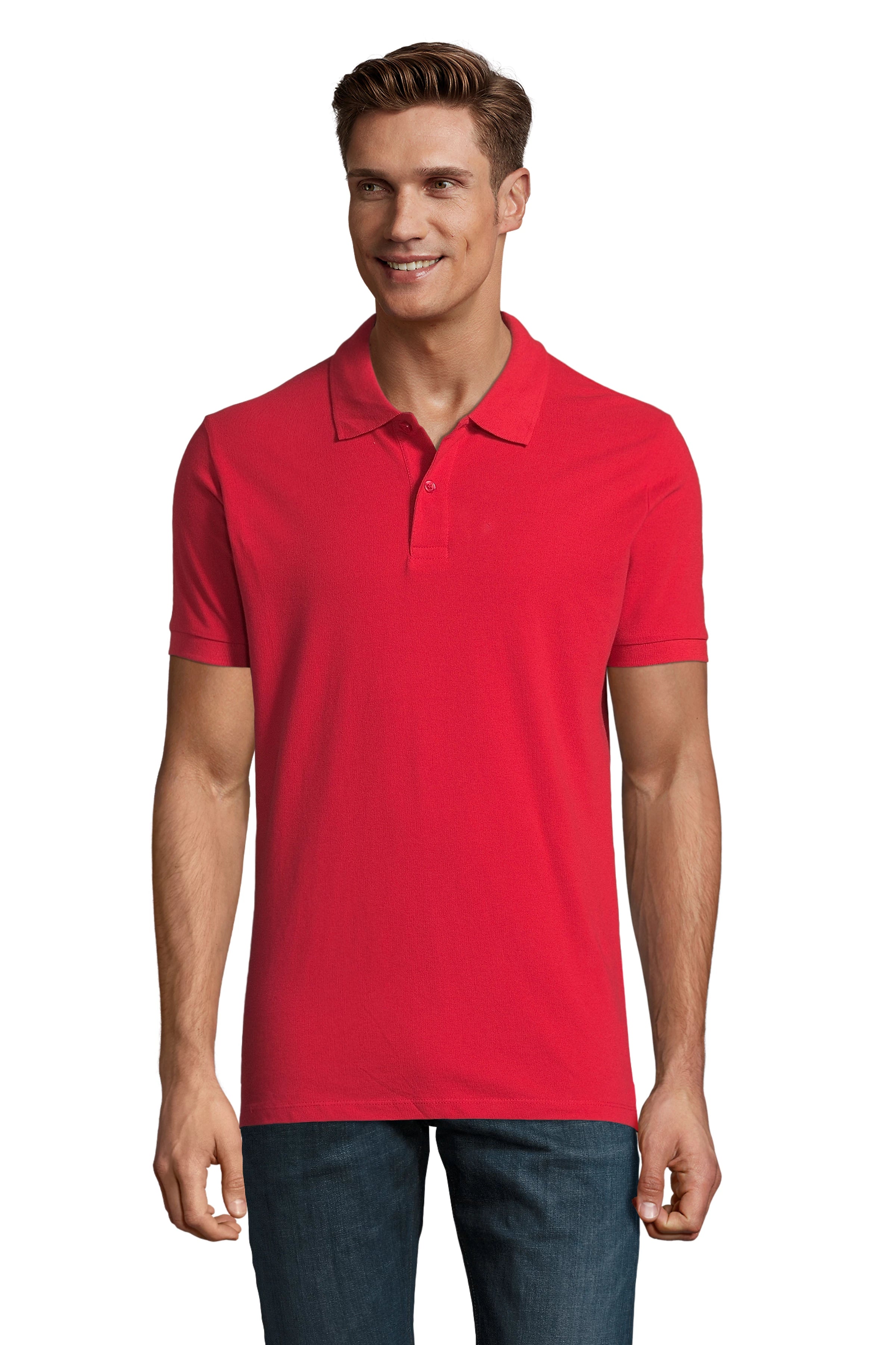 Vīriešu polo krekls SOL'S PERFECT Red