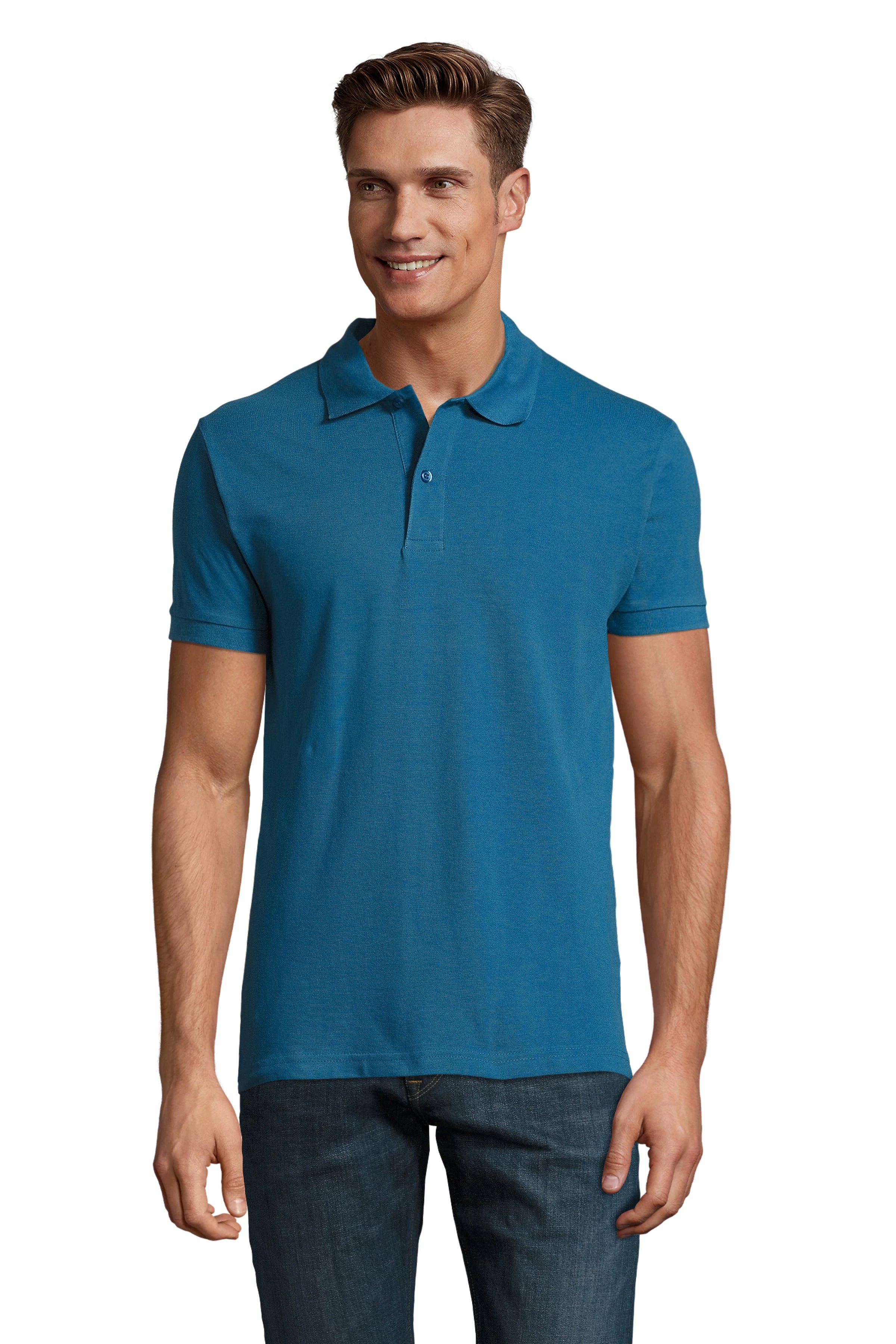 Vīriešu polo krekls SOL'S PERFECT Slate blue