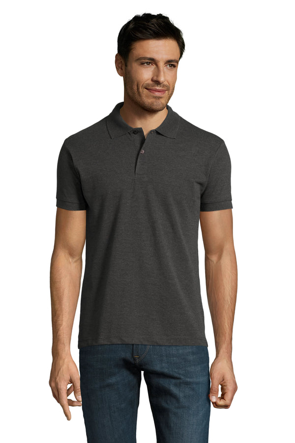 Vīriešu polo krekls SOL'S PERFECT Grey melange