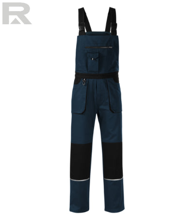 Vīriešu darba puskombinezons Woody W02 navy blue
