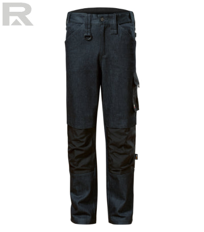 Vīriešu darba džinsi Vertex W08 dark denim