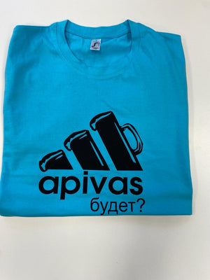 T-krekls ar printu apivas budet? Izmērs M