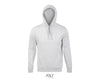 Hoodie gaiši pelēks pieaugušo