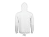 Hoodie balts pieaugušo