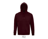 Hoodie  unisex bordo krāsā