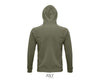 Hoodie  unisex  haki krāsā