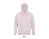 Hoodie  unisex gaiši roza krāsā
