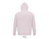 Hoodie  unisex gaiši roza krāsā