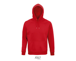 Hoodie  unisex sarkanā krāsā
