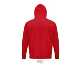 Hoodie  unisex sarkanā krāsā