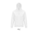 Hoodie  unisex baltā krāsā
