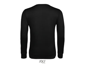 Džemperis melnā krāsā unisex